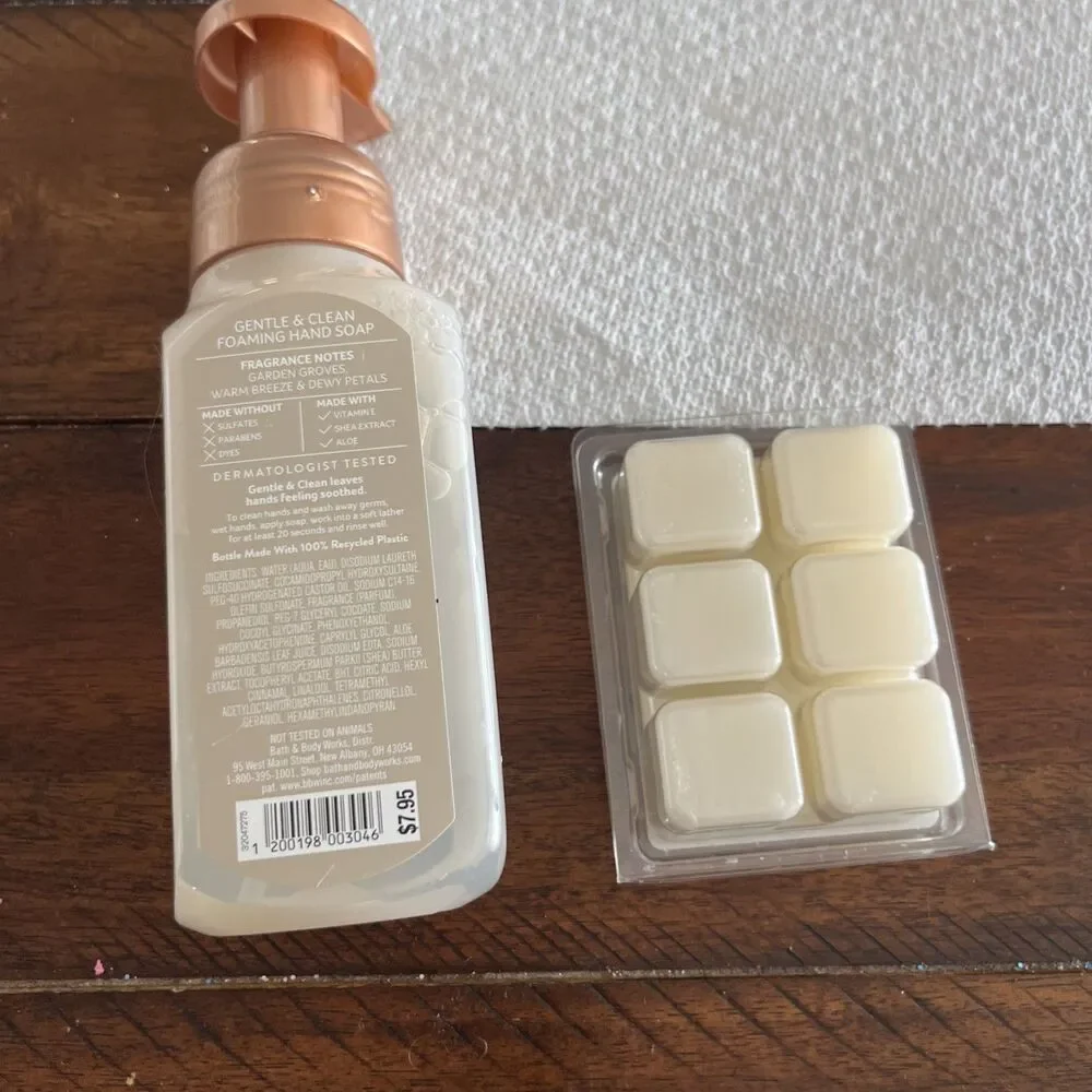 BATH & BODY WORKS SPRINGTIME GREENHOUSE Allswell Embrace Wax Melts